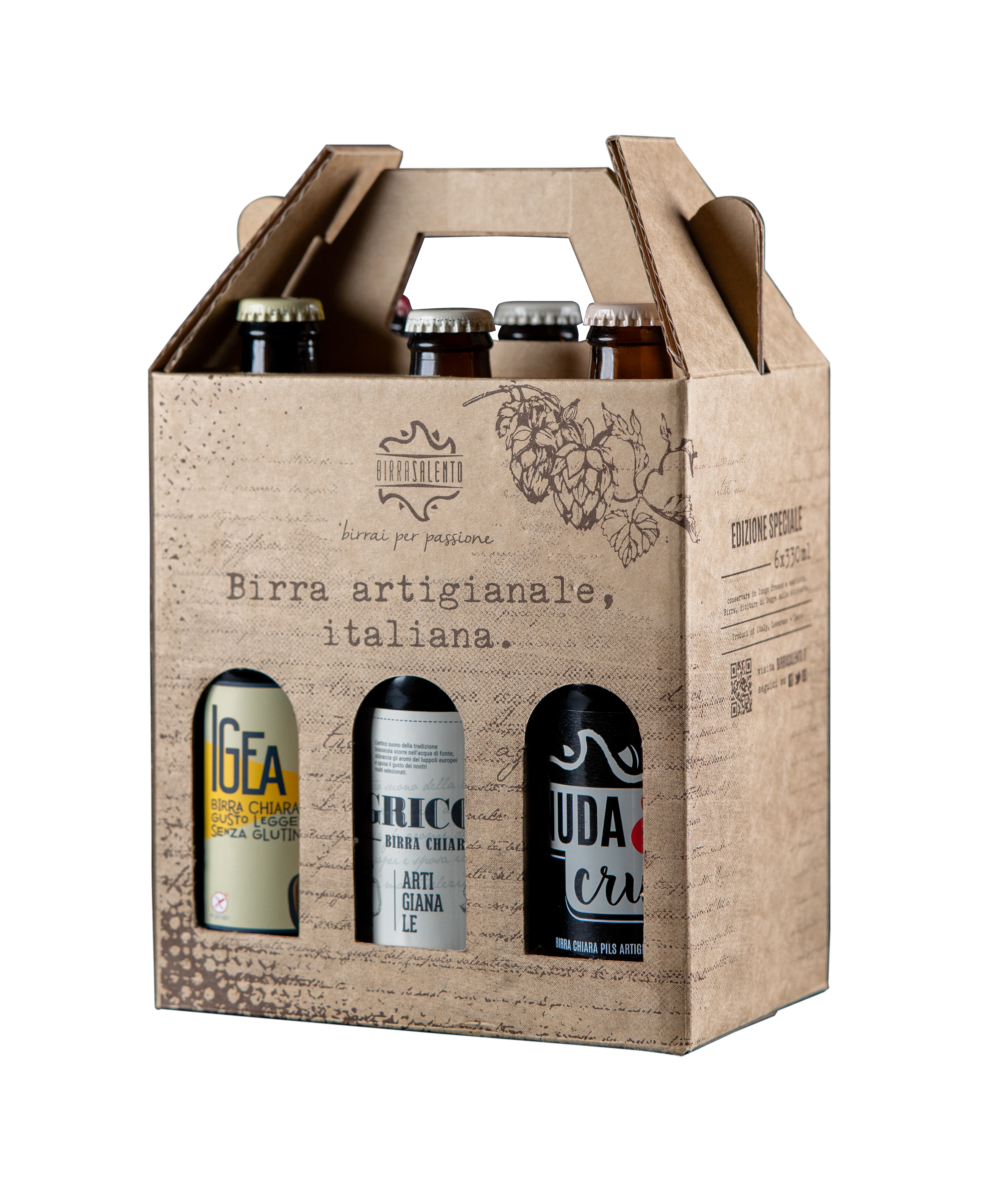 Confezione regalo six tradizione retro